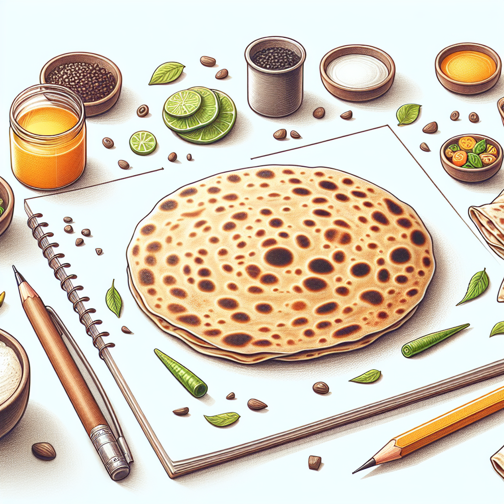Pastelková ilustrace znázorňující téma: Recepty