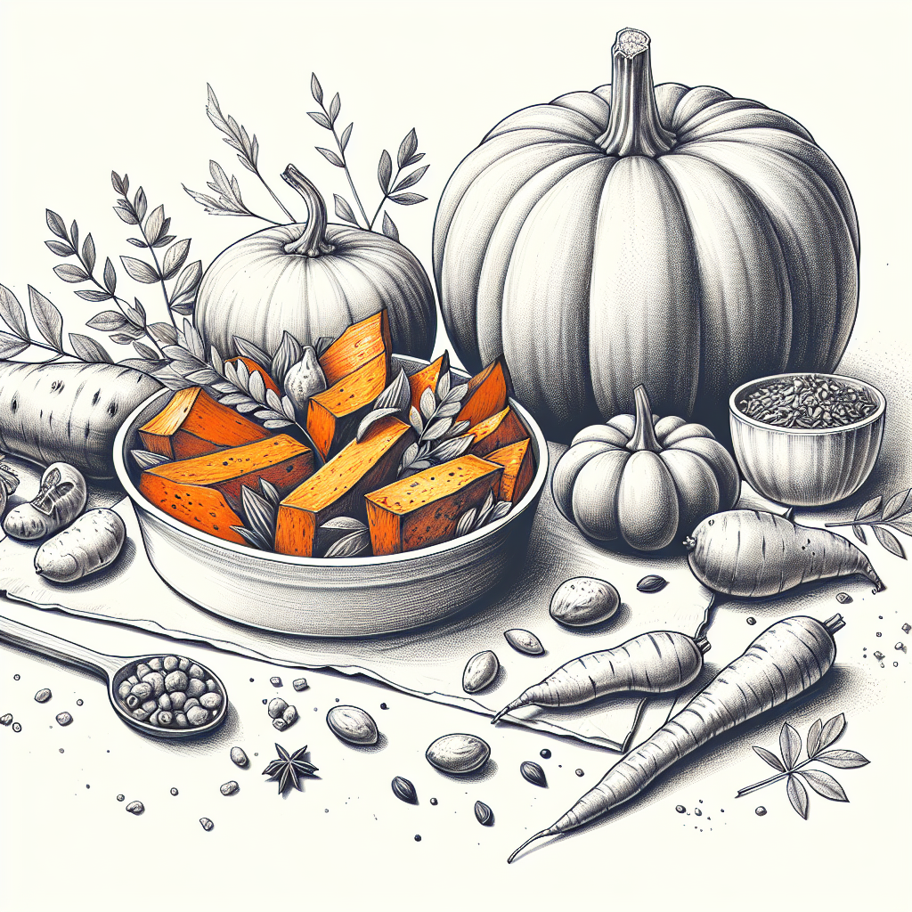 Pastelková ilustrace znázorňující téma: Zdravé recepty