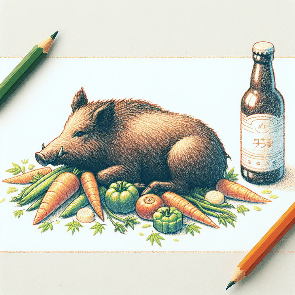Pastelková ilustrace znázorňující téma: Recepty