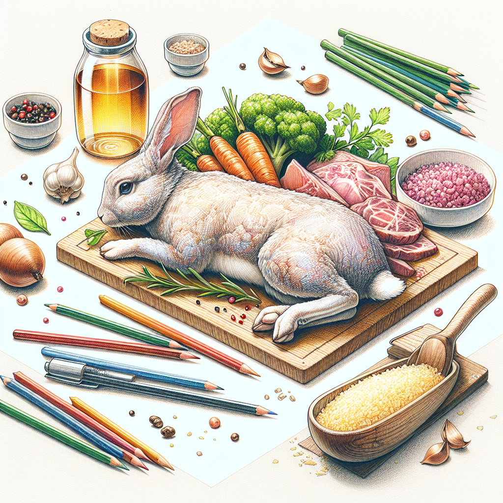 Pastelková ilustrace znázorňující téma: Recepty