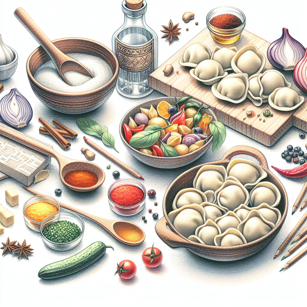 Pastelková ilustrace znázorňující téma: Recepty