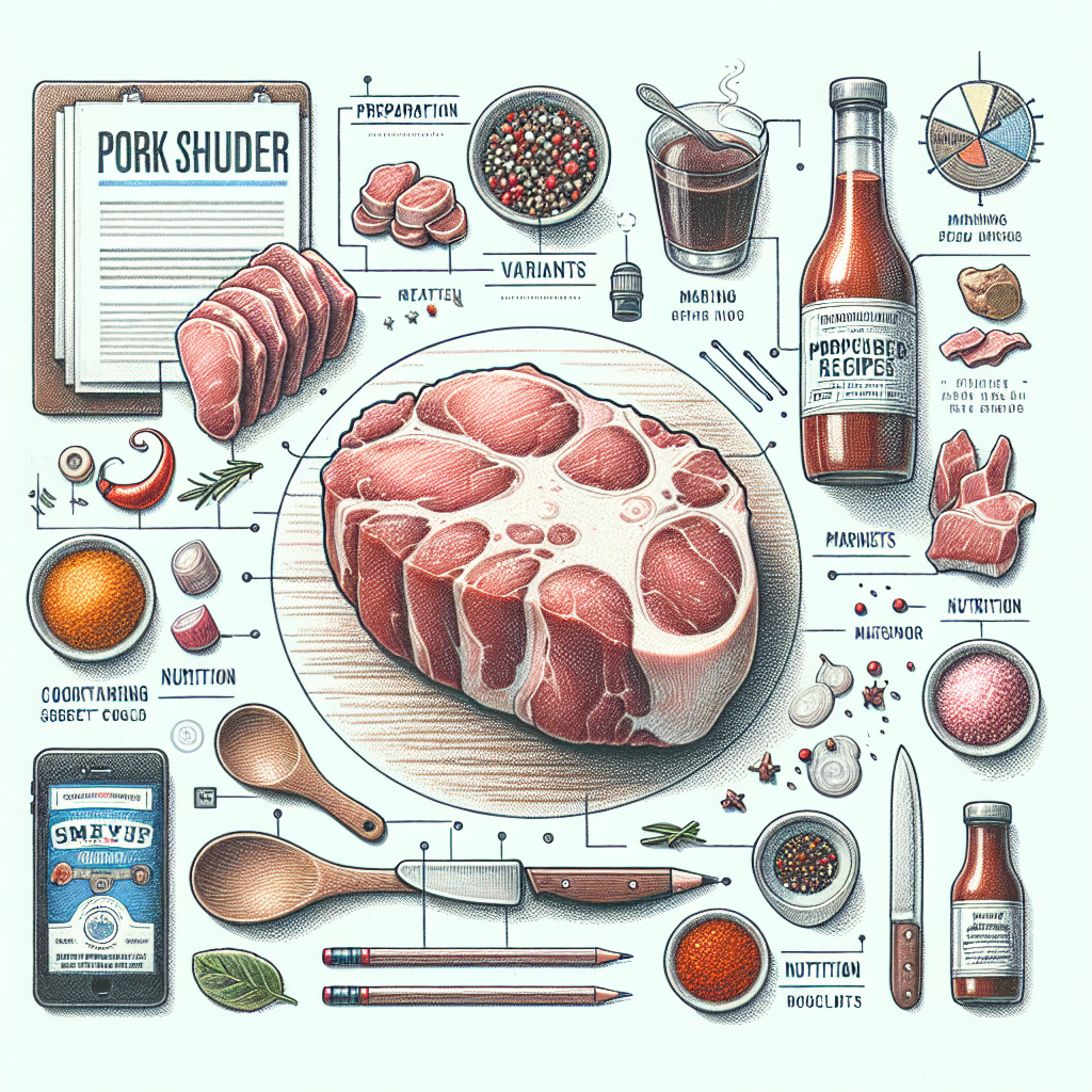 Pastelková ilustrace znázorňující téma: Recepty z masa
