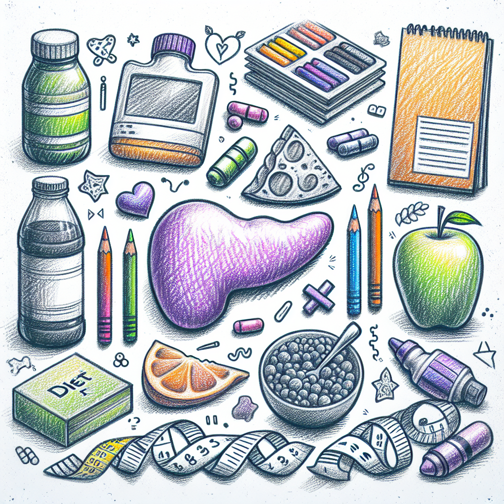 Pastelková ilustrace znázorňující téma: Zdravá výživa