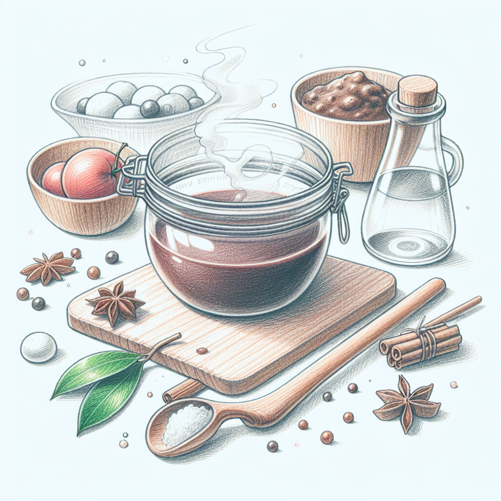 Pastelková ilustrace znázorňující téma: Vaření