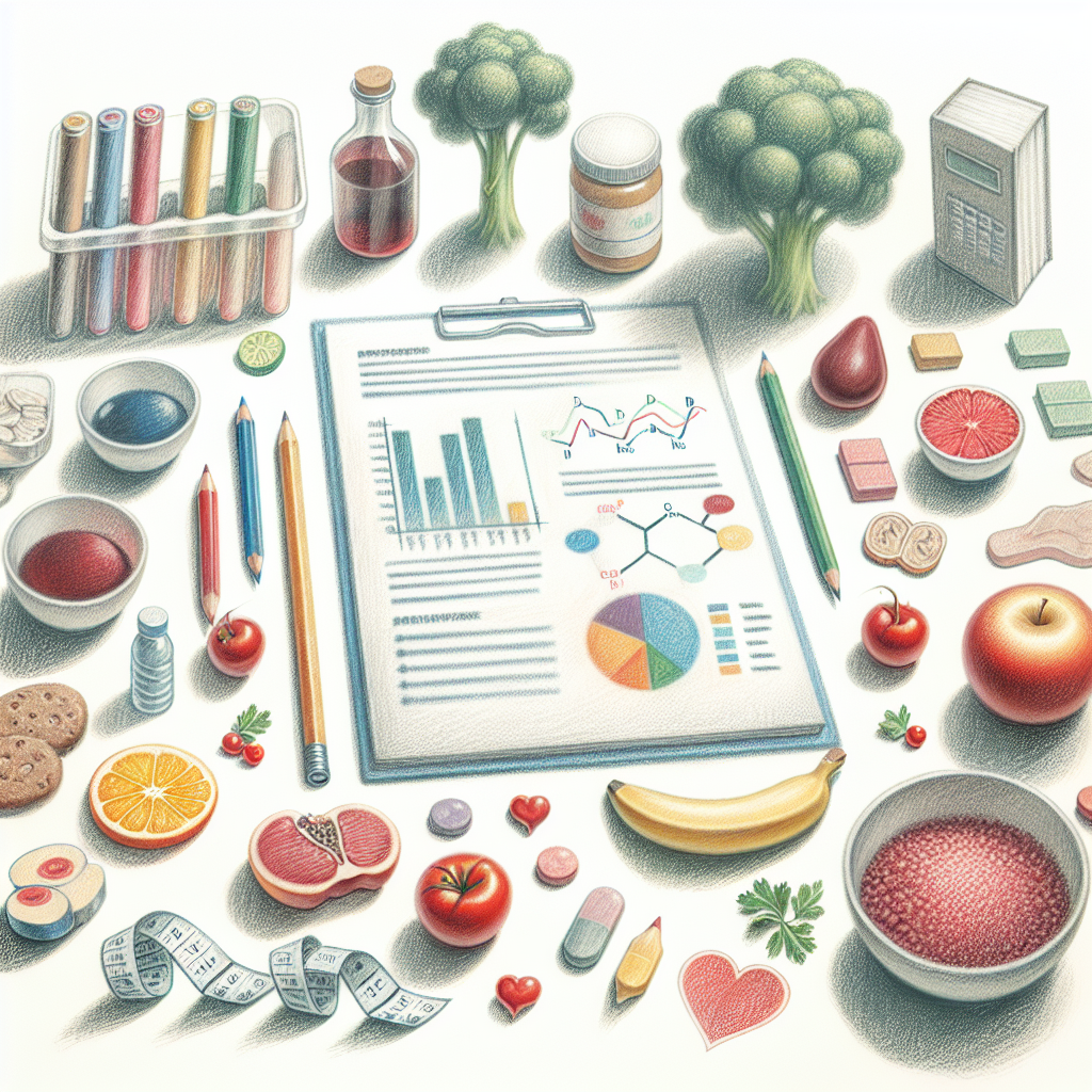 Pastelková ilustrace znázorňující téma: Výživa