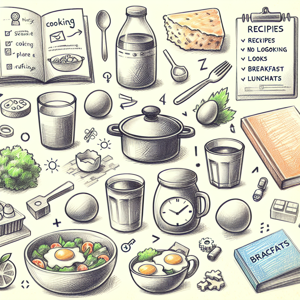 Pastelková ilustrace znázorňující téma: Vaření