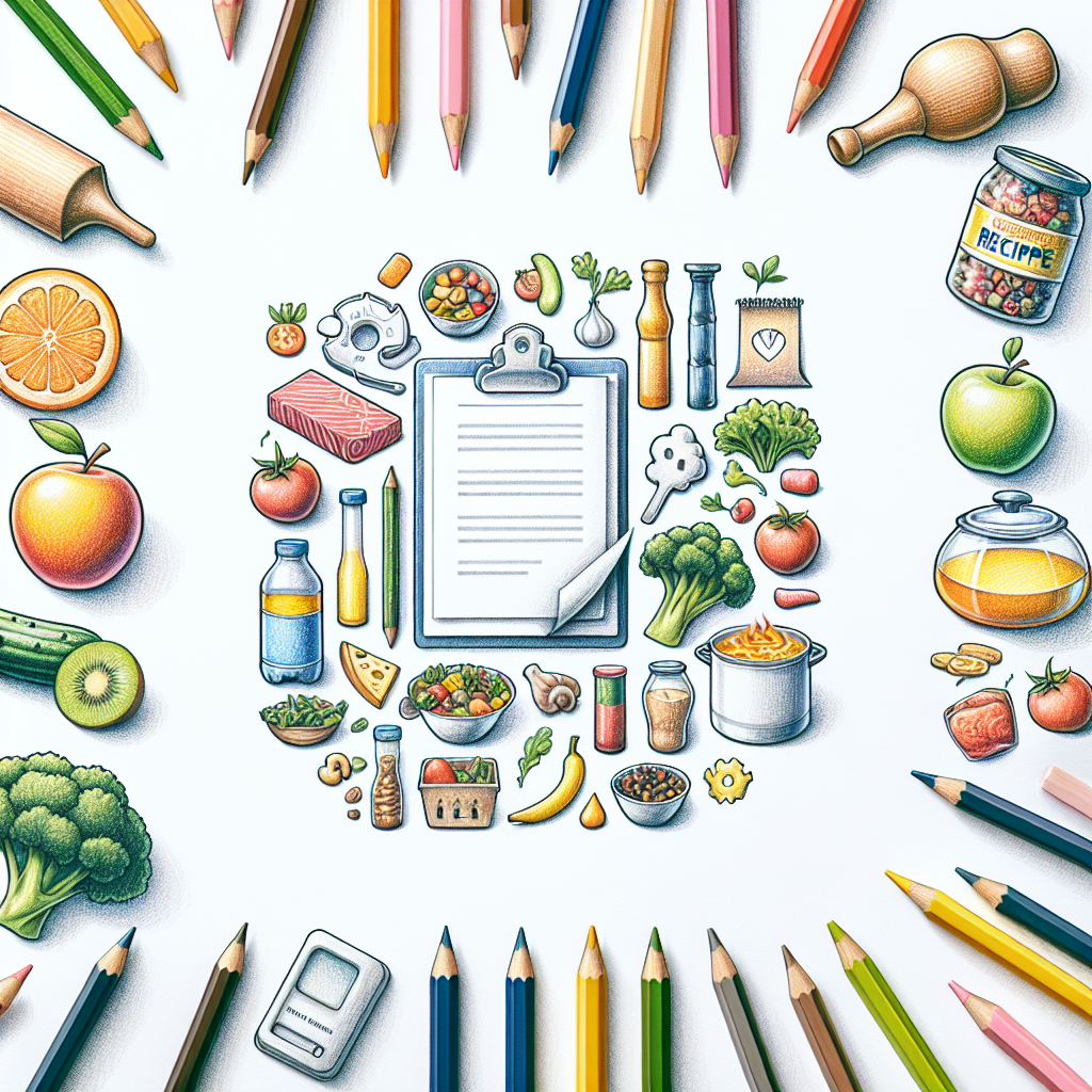 Pastelková ilustrace znázorňující téma: Vaření