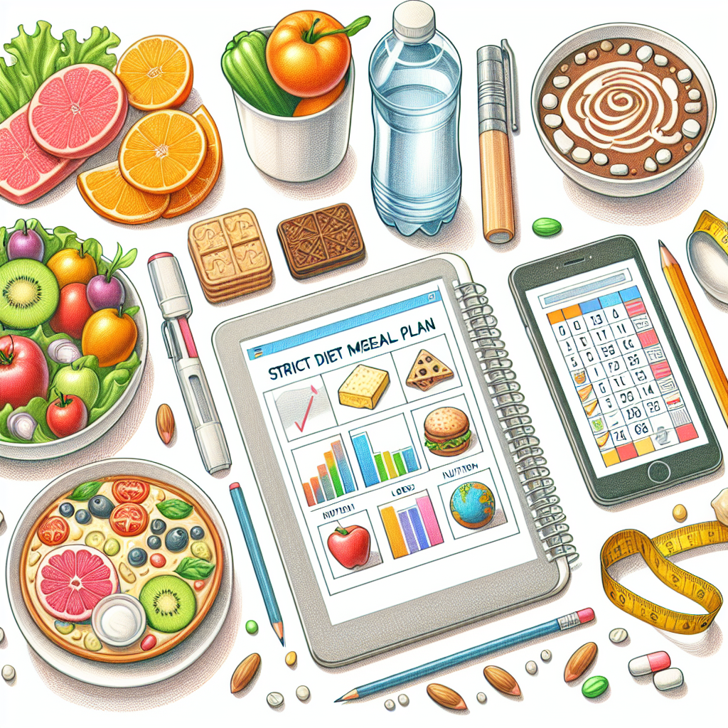 Pastelková ilustrace znázorňující téma: Diety a výživa