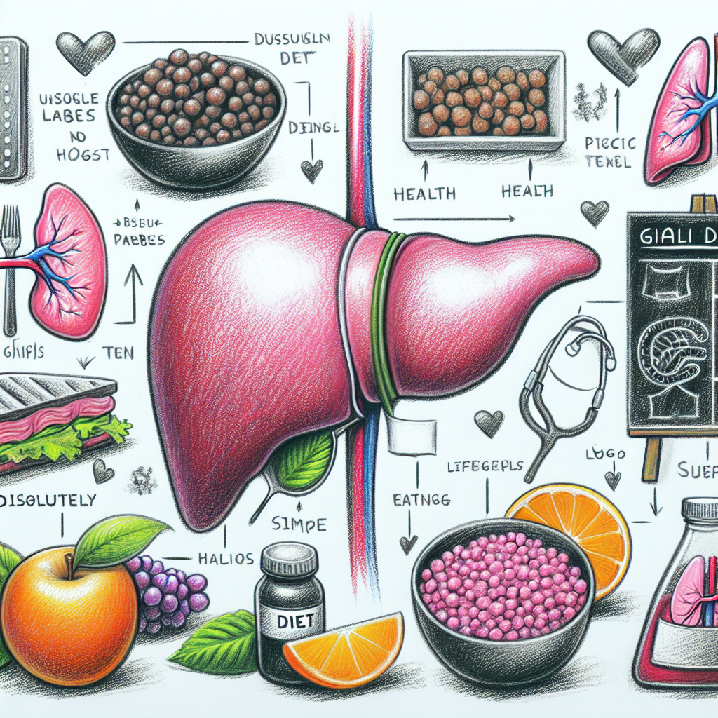 Pastelková ilustrace znázorňující téma: Diety a zdraví