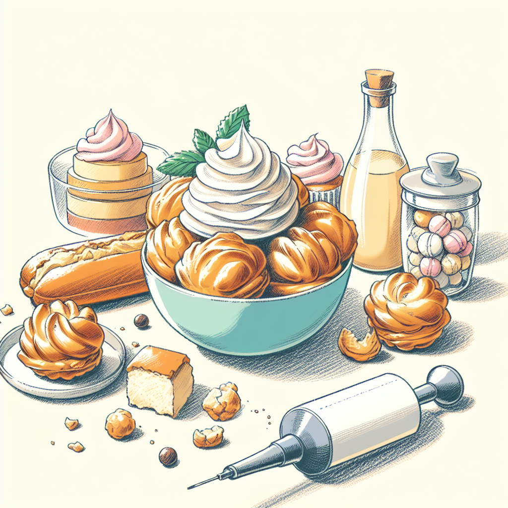 Pastelková ilustrace znázorňující téma: Recepty