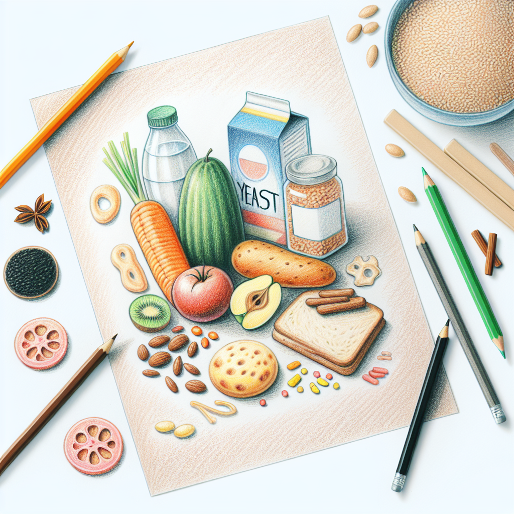 Pastelková ilustrace znázorňující téma: Zdravá strava