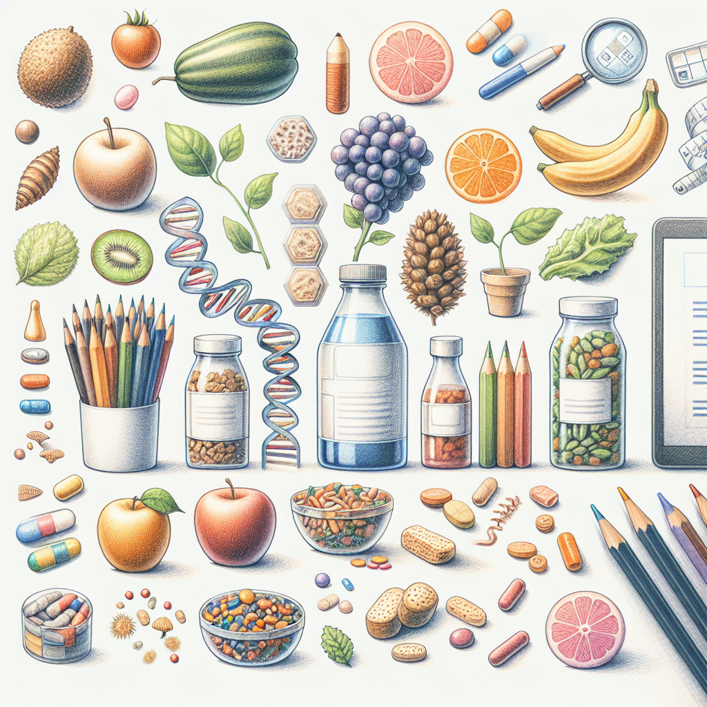 Pastelková ilustrace znázorňující téma: Diety
