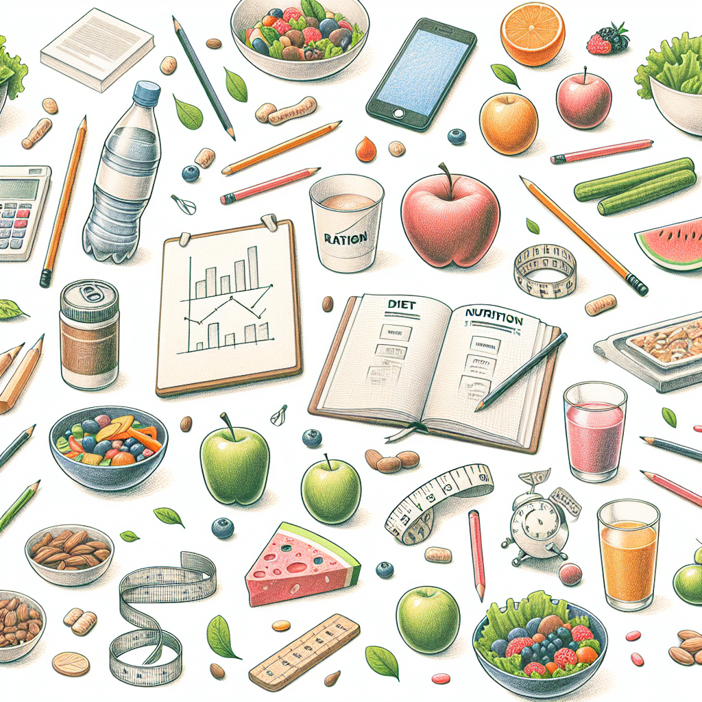 Pastelková ilustrace znázorňující téma: Zdravé stravování