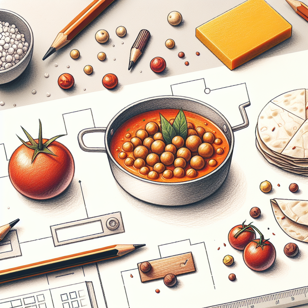 Pastelková ilustrace znázorňující téma: Zdravá kuchyně