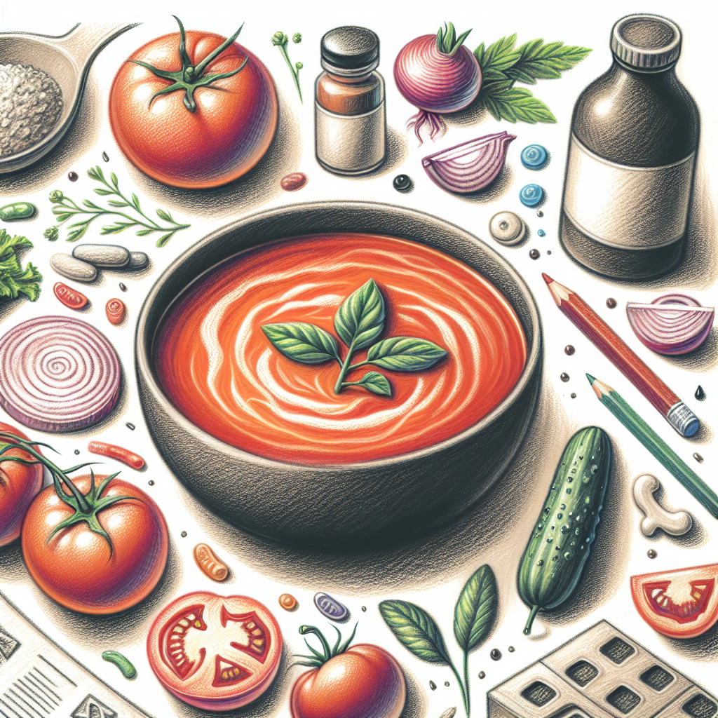 Pastelková ilustrace znázorňující téma: Recepty
