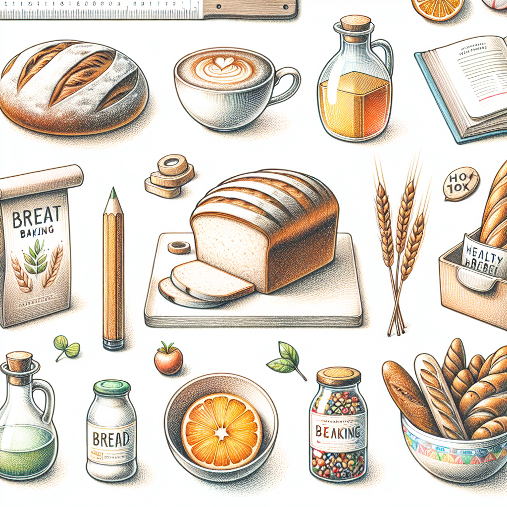 Pastelková ilustrace znázorňující téma: Pečení
