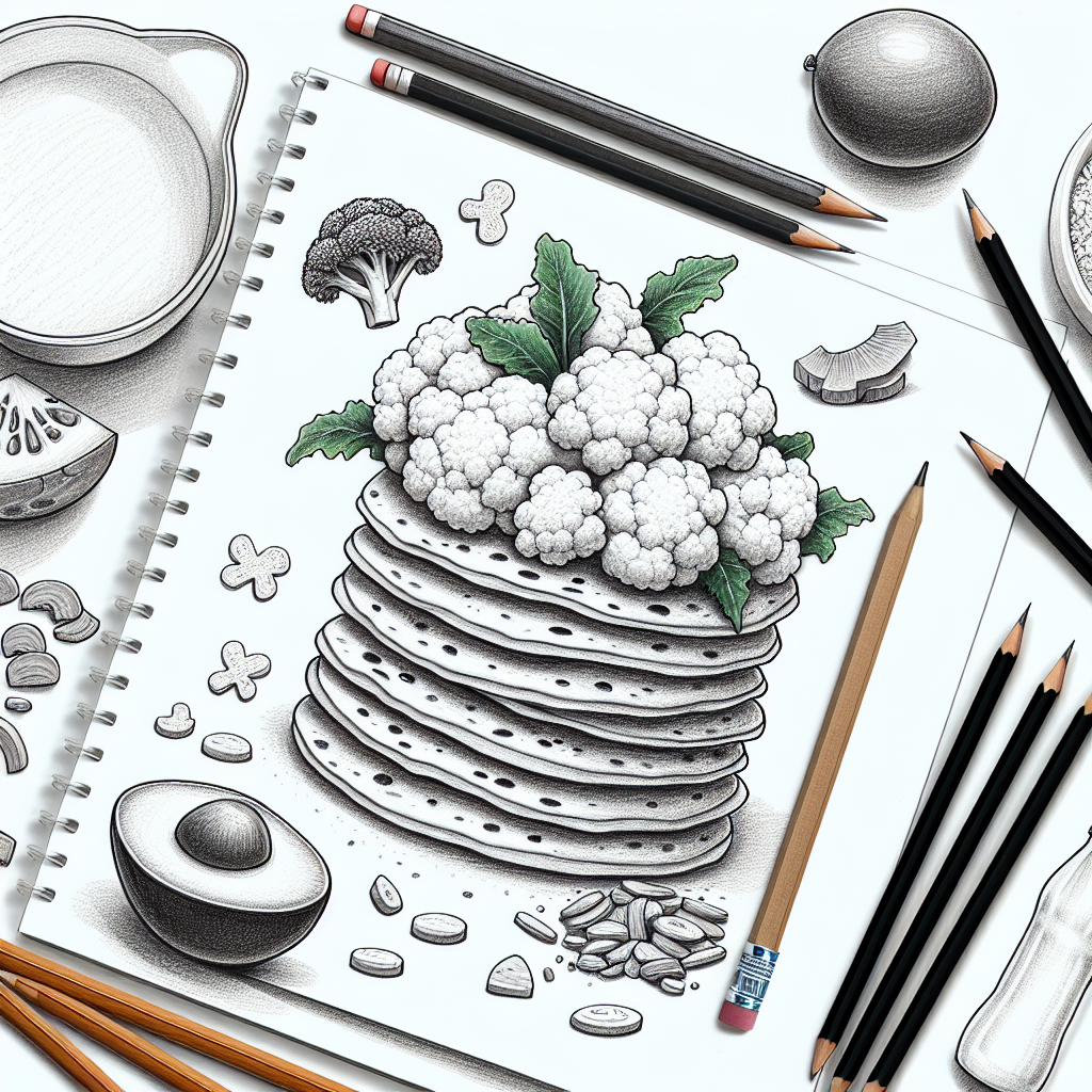 Pastelková ilustrace znázorňující téma: Recepty