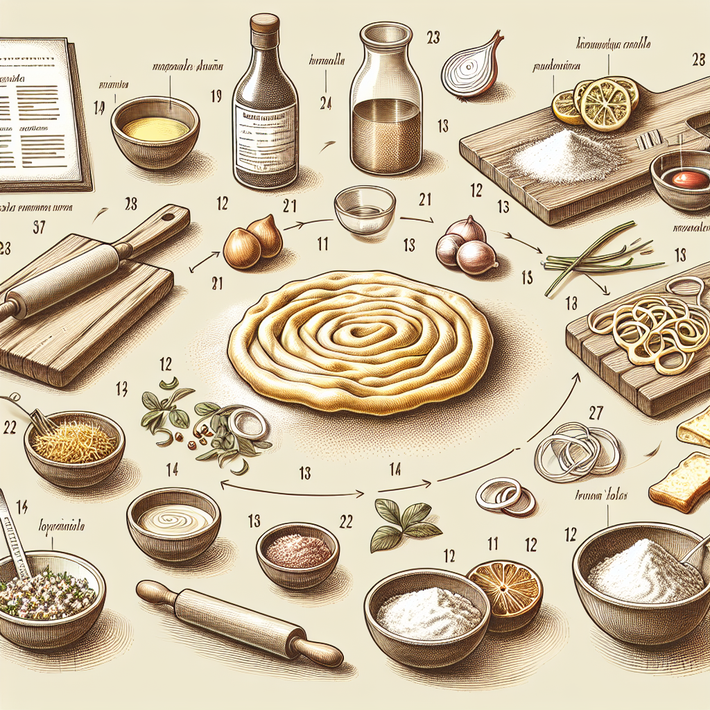Pastelková ilustrace znázorňující téma: Recepty
