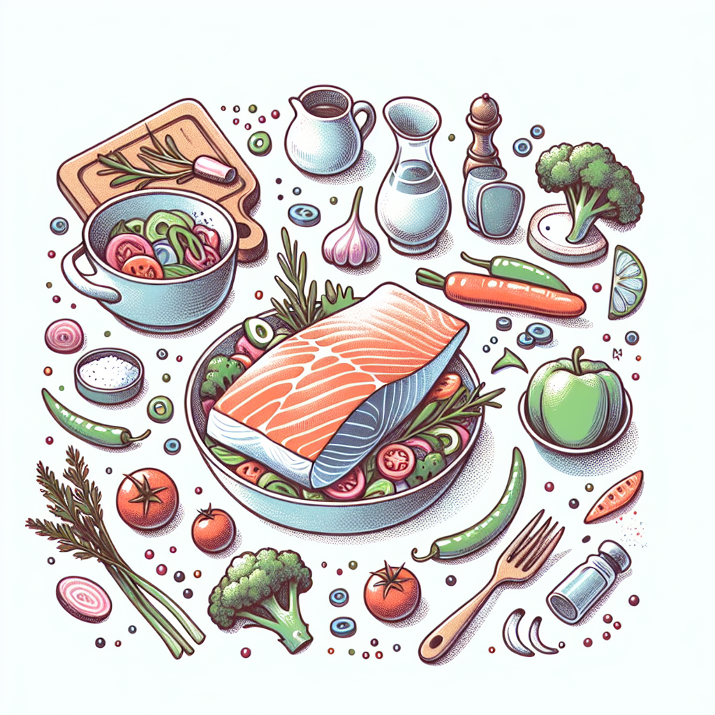 Pastelková ilustrace znázorňující téma: Recepty