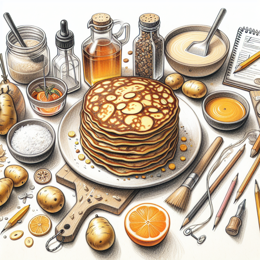 Pastelková ilustrace znázorňující téma: Kuchyně