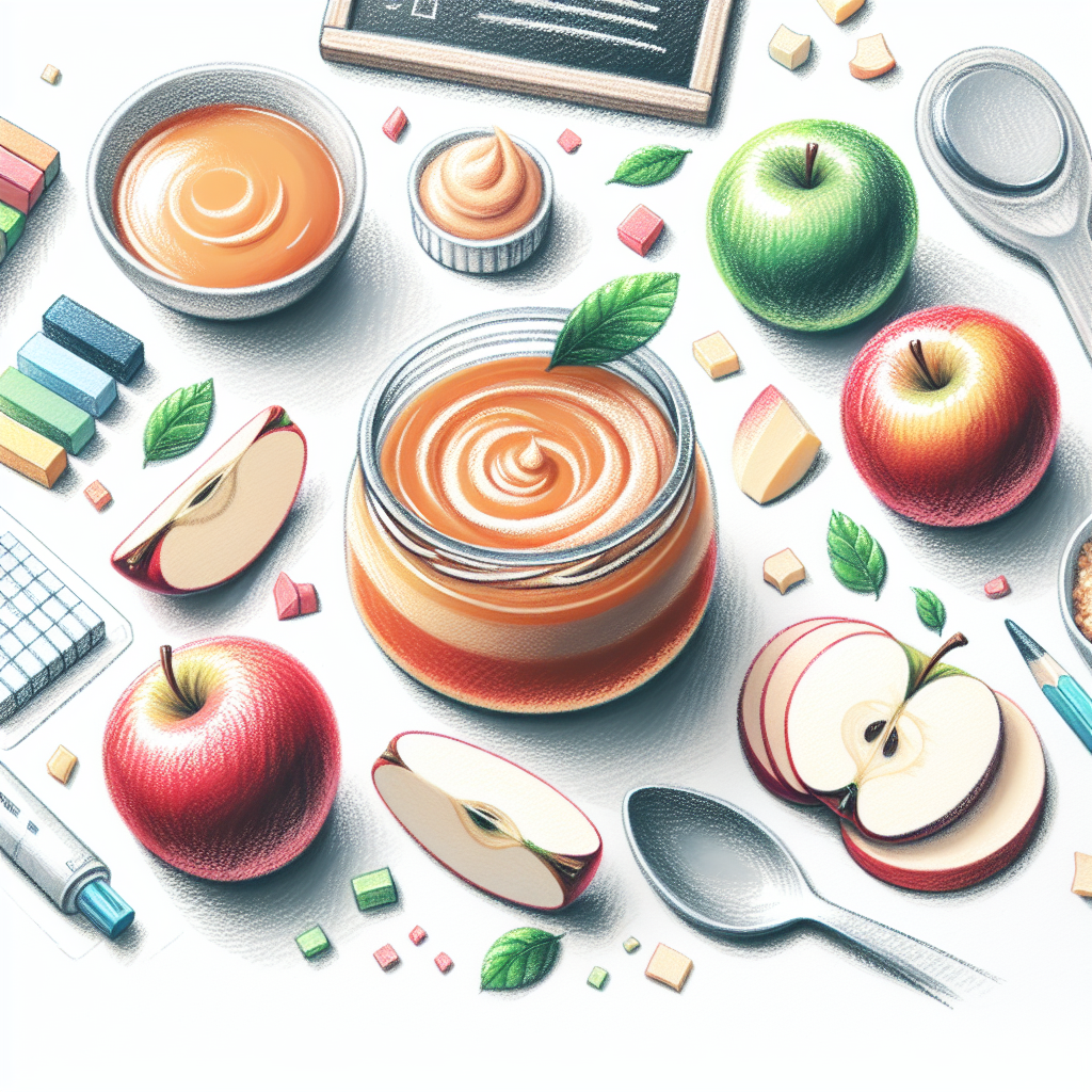 Pastelková ilustrace znázorňující téma: Recepty