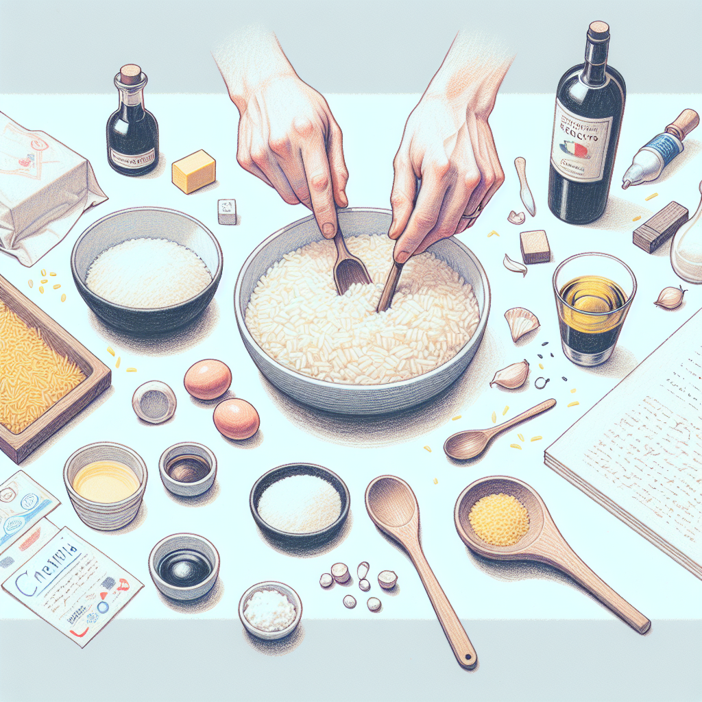 Pastelková ilustrace znázorňující téma: Recepty