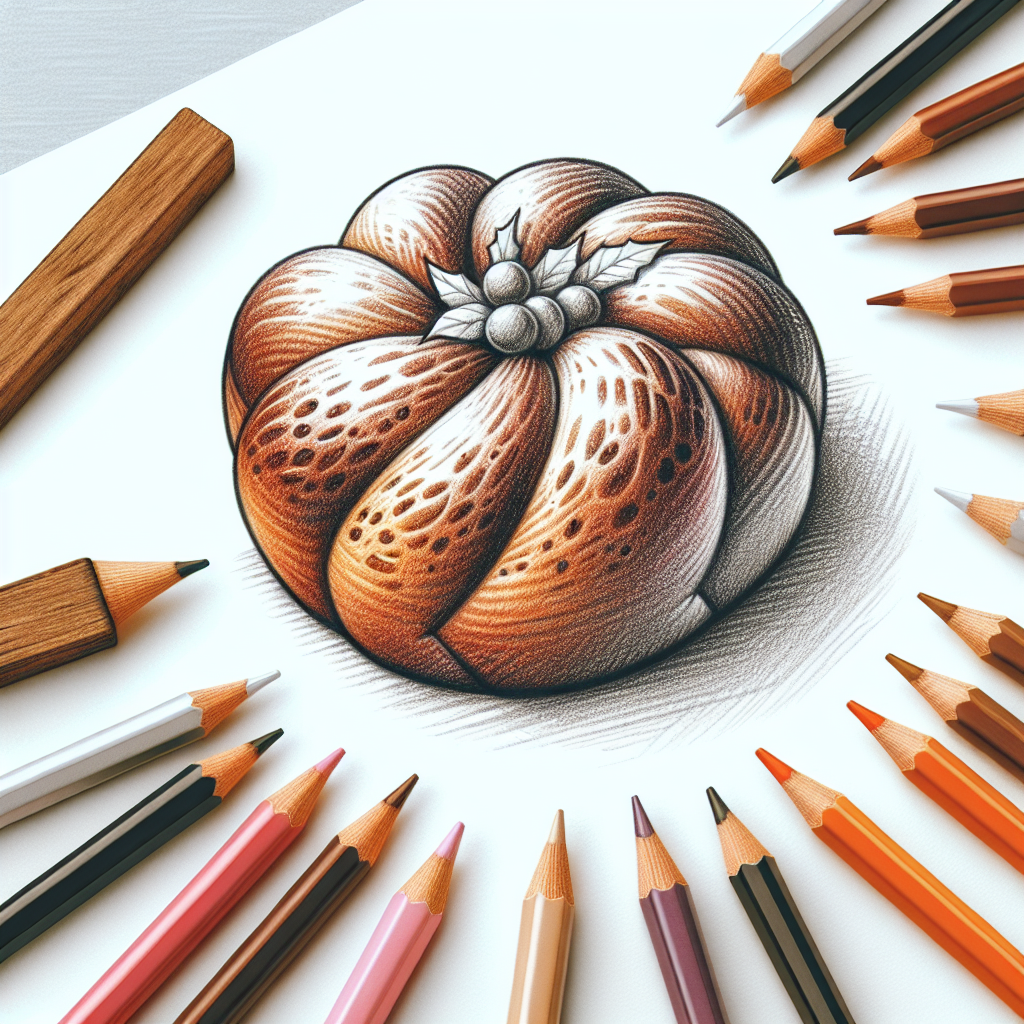 Pastelková ilustrace znázorňující téma: Recepty