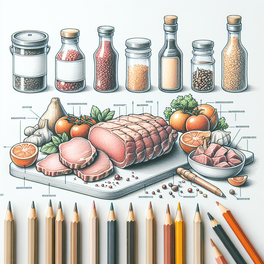 Pastelková ilustrace znázorňující téma: Recepty