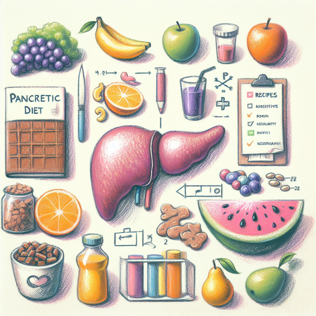Pastelková ilustrace znázorňující téma: Dietní režimy