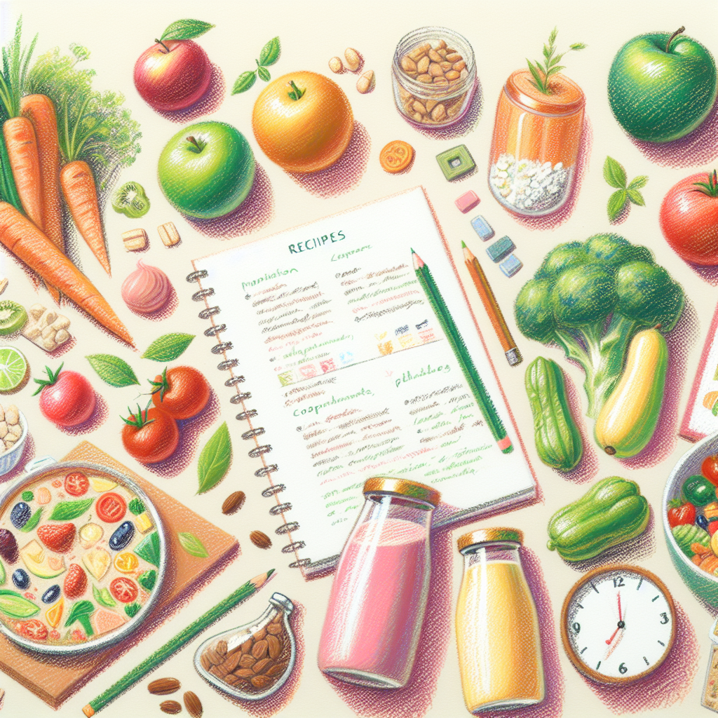 Pastelková ilustrace znázorňující téma: Dětská výživa