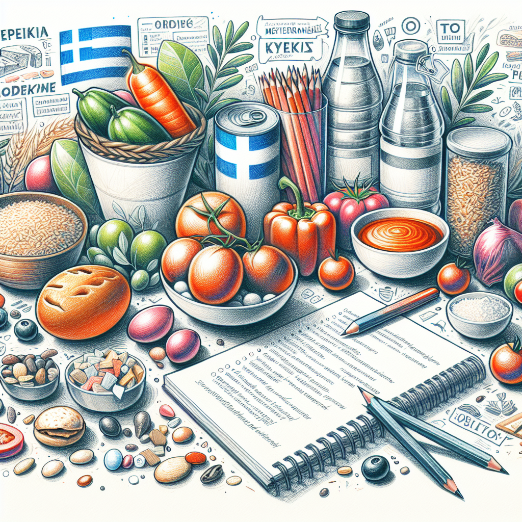 Pastelková ilustrace znázorňující téma: Kuchyně