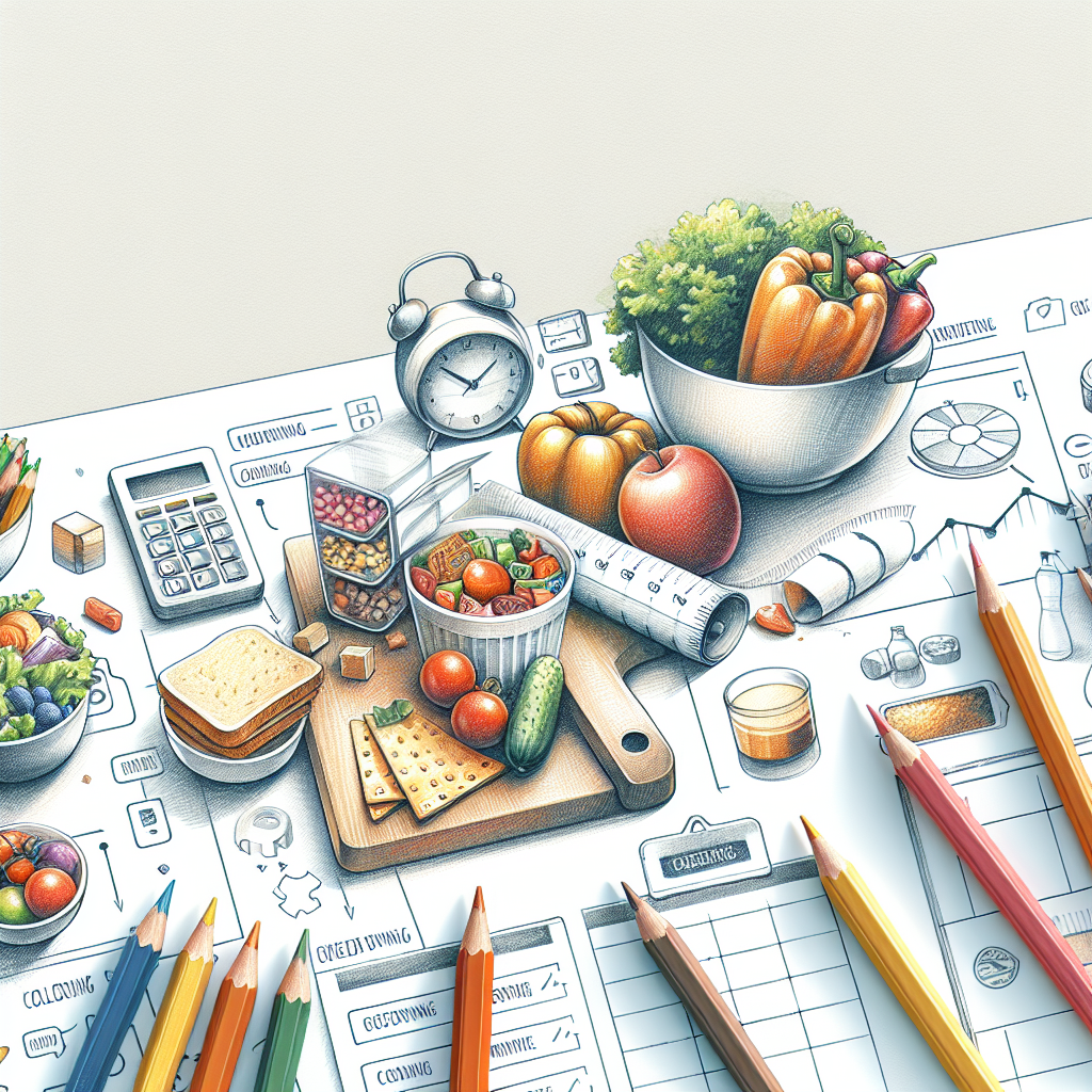 Pastelková ilustrace znázorňující téma: Vaření