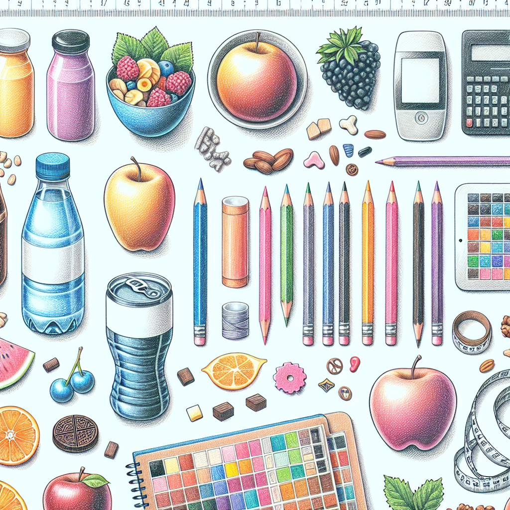 Pastelková ilustrace znázorňující téma: Stravování