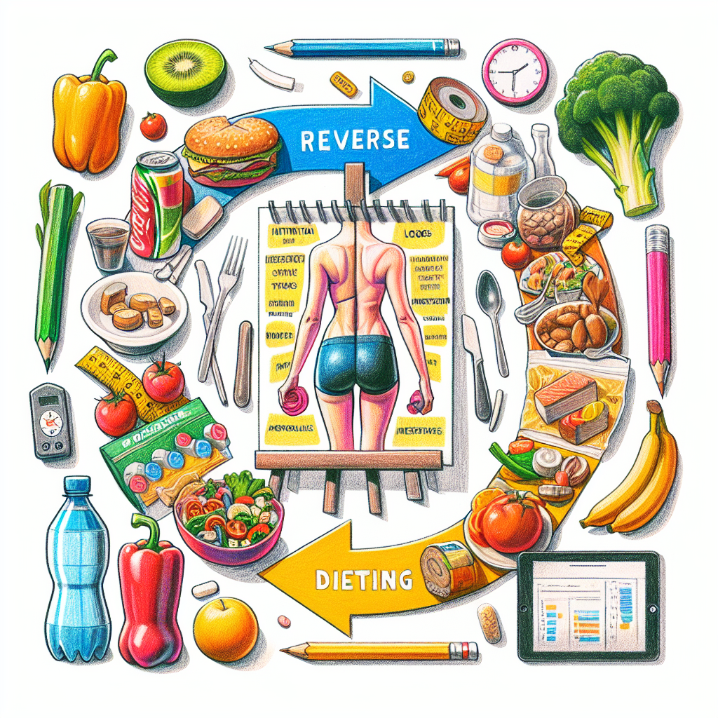 Pastelková ilustrace znázorňující téma: Dietní plány
