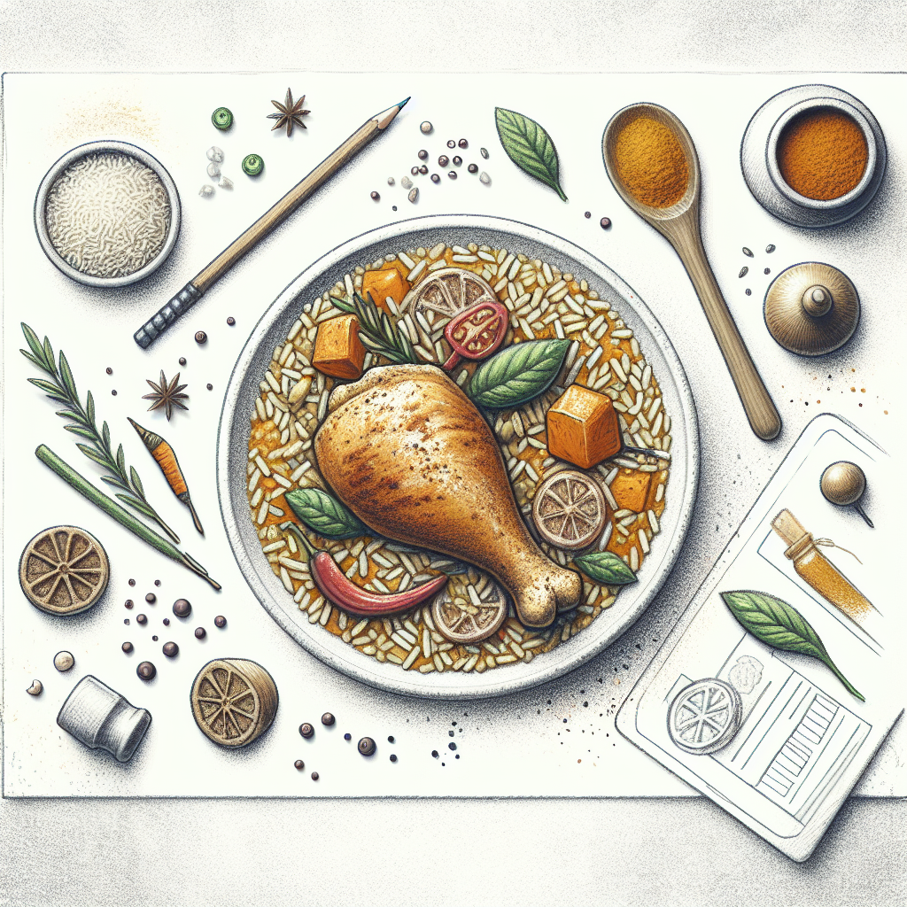 Pastelková ilustrace znázorňující téma: Kuchyně