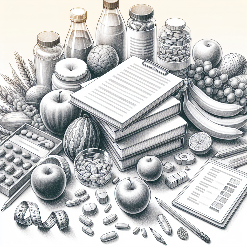 Pastelková ilustrace znázorňující téma: Výživa a zdraví