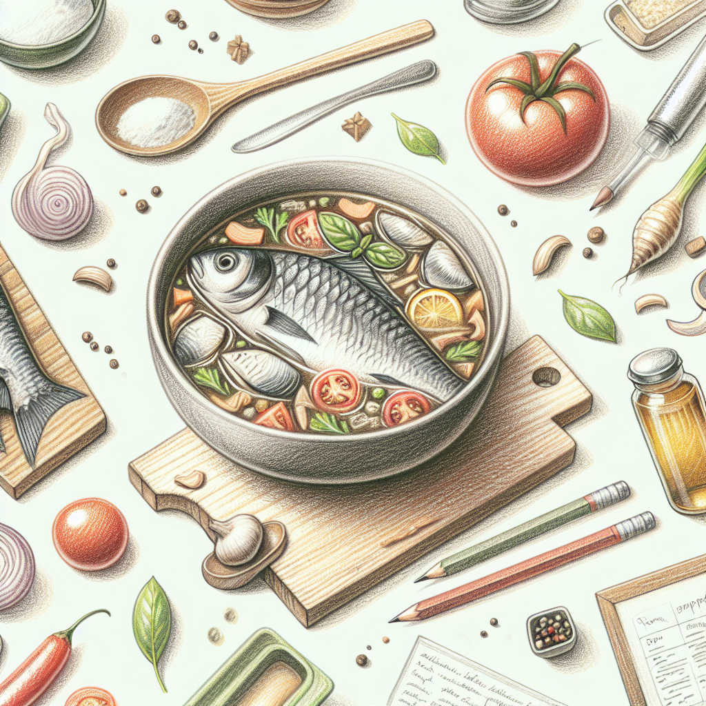 Pastelková ilustrace znázorňující téma: Recepty