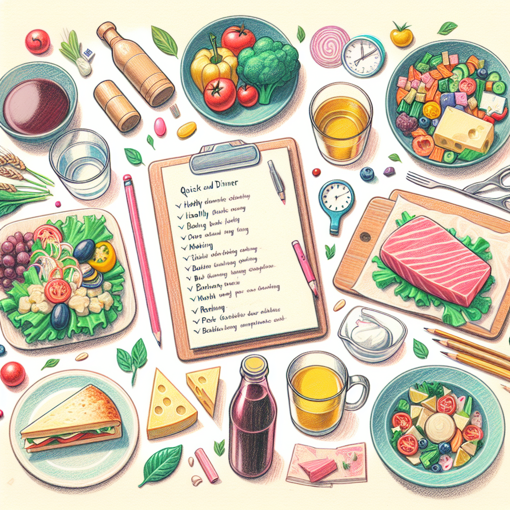 Pastelková ilustrace znázorňující téma: Vaření