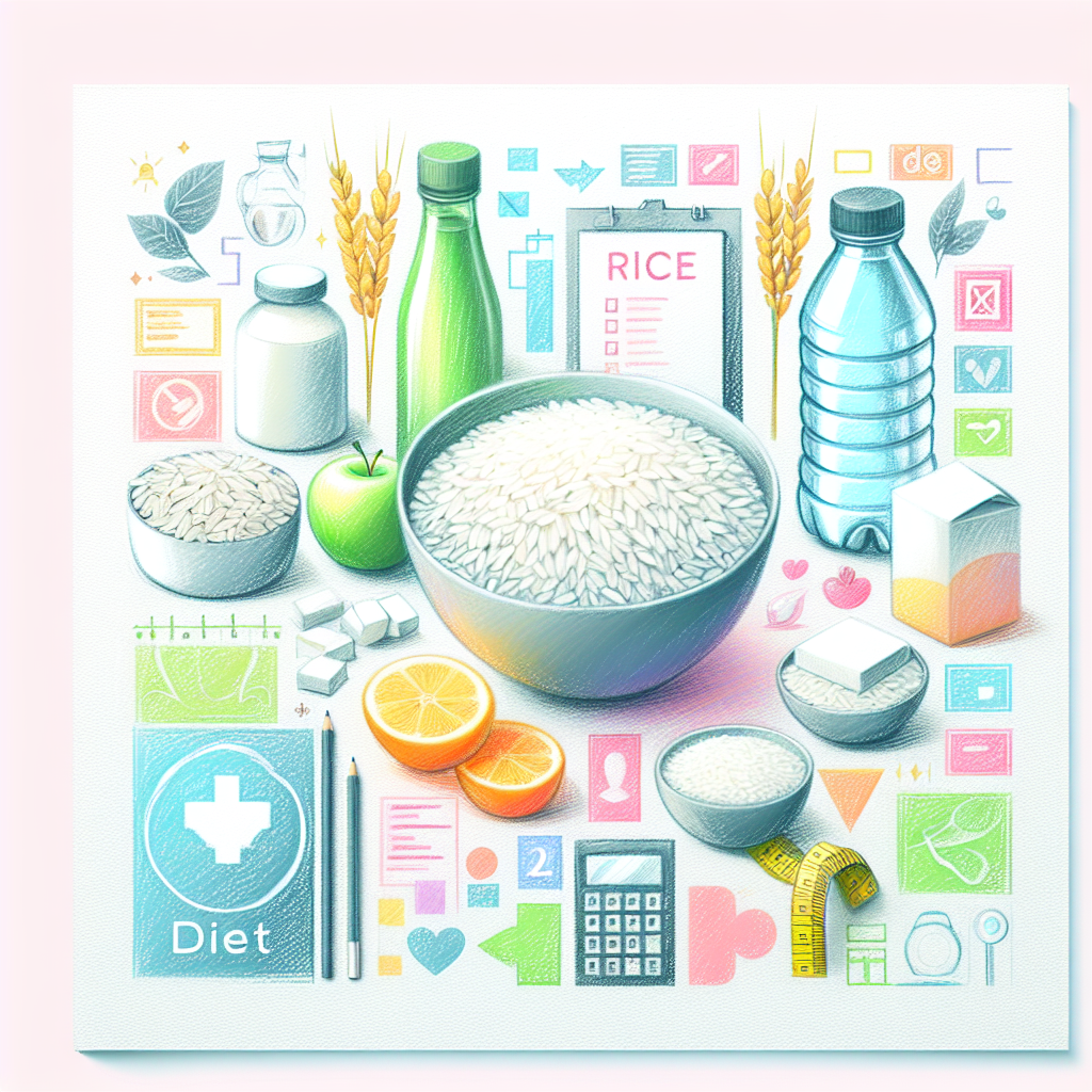 Pastelková ilustrace znázorňující téma: Diety