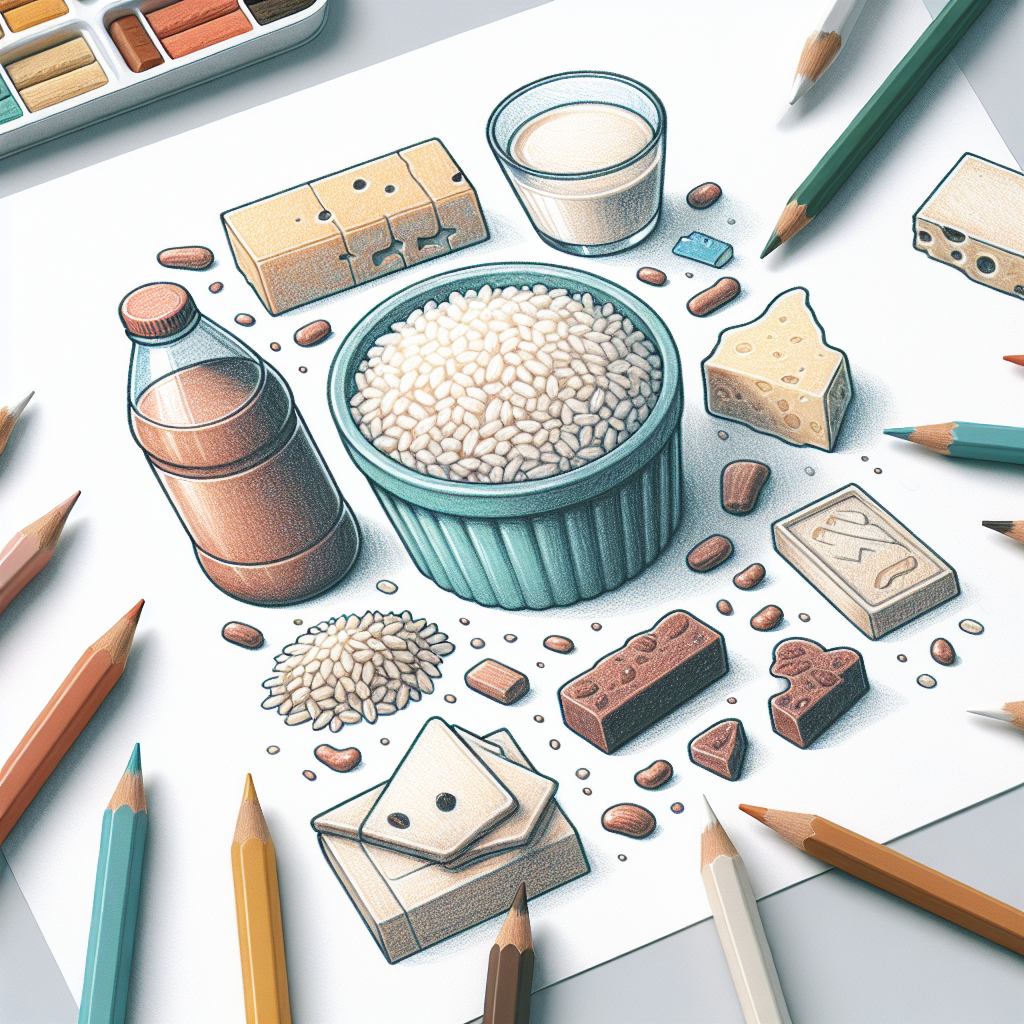 Pastelková ilustrace znázorňující téma: Recepty