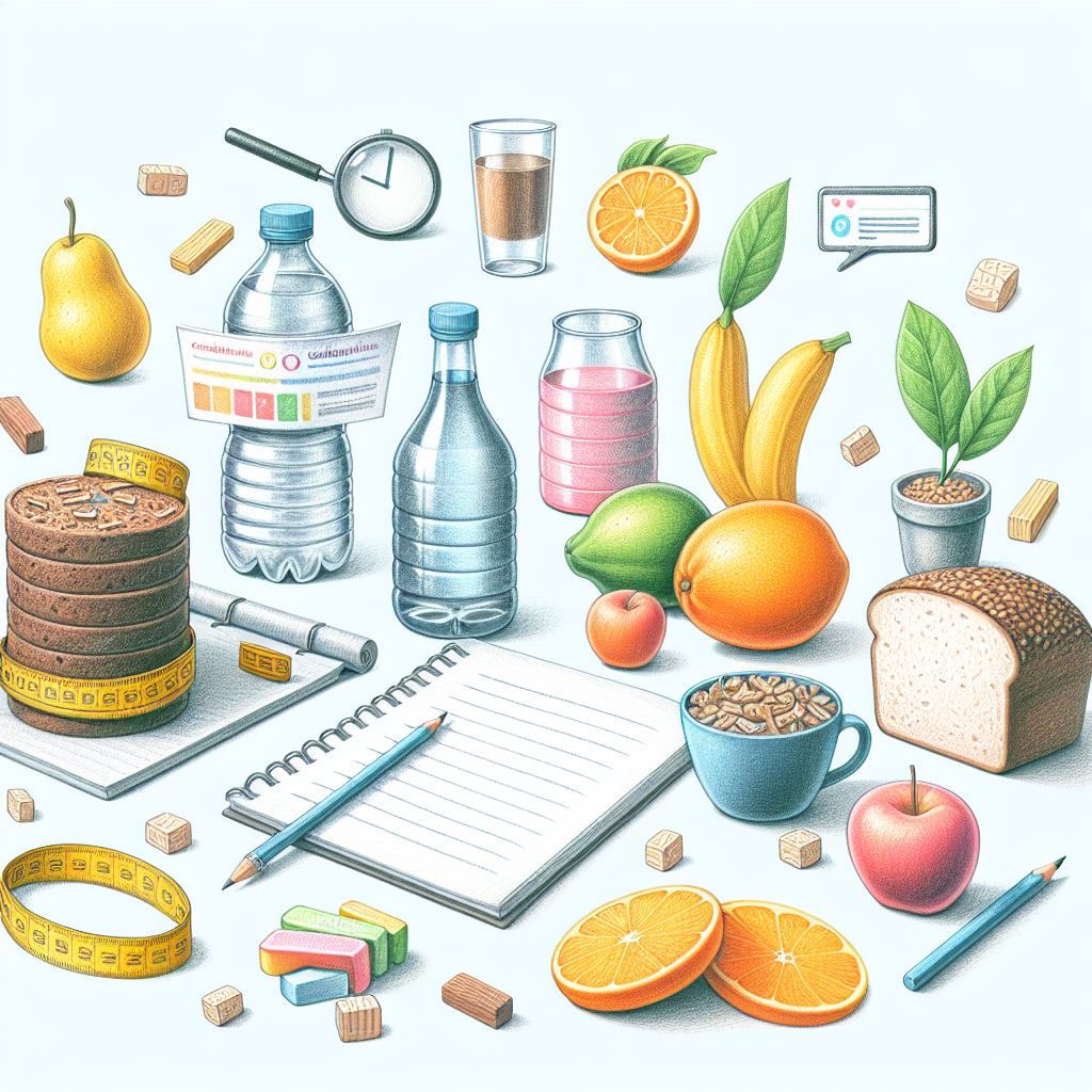 Pastelková ilustrace znázorňující téma: Výživa