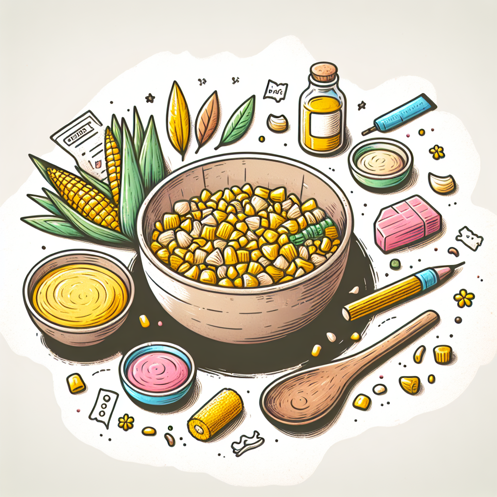 Pastelková ilustrace znázorňující téma: Recepty