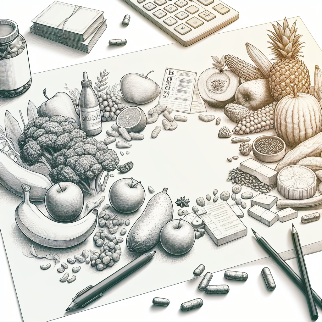Pastelková ilustrace znázorňující téma: Trávicí zdraví
