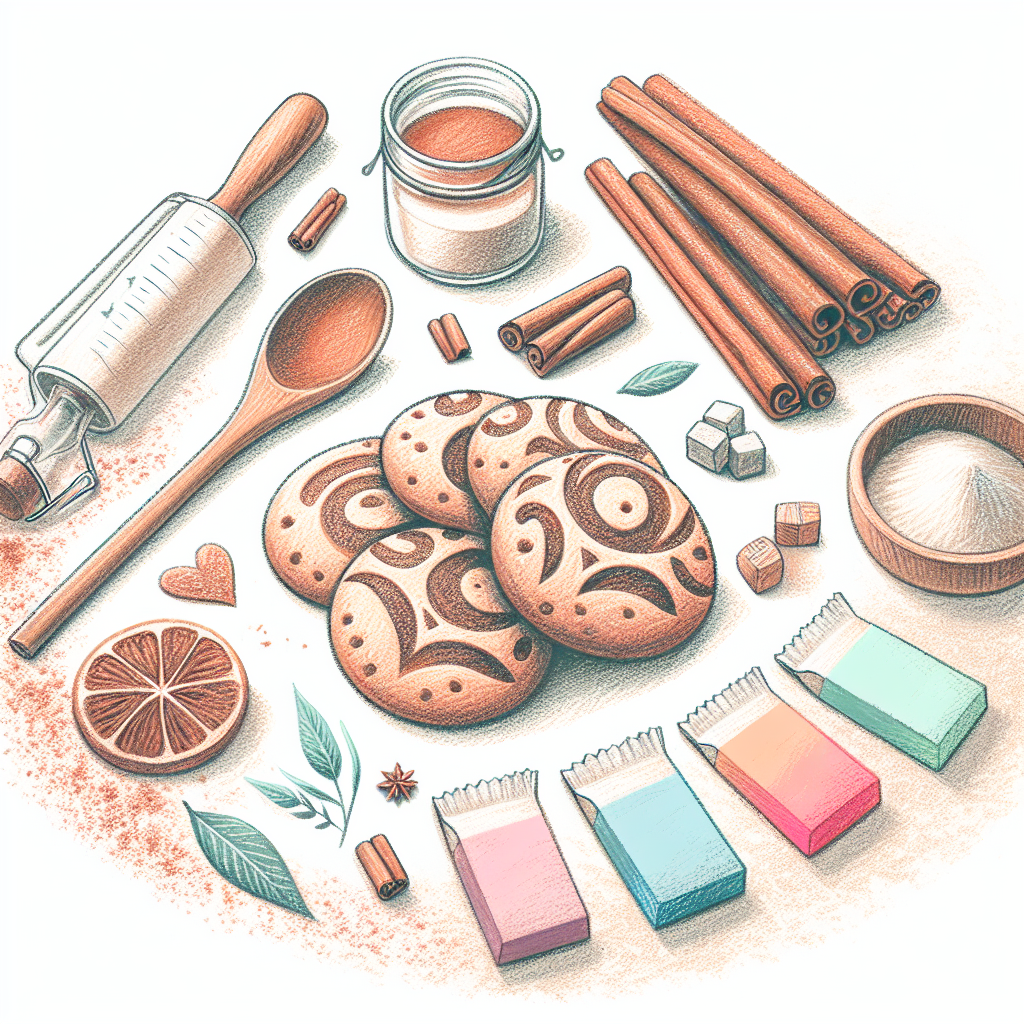 Pastelková ilustrace znázorňující téma: Recepty