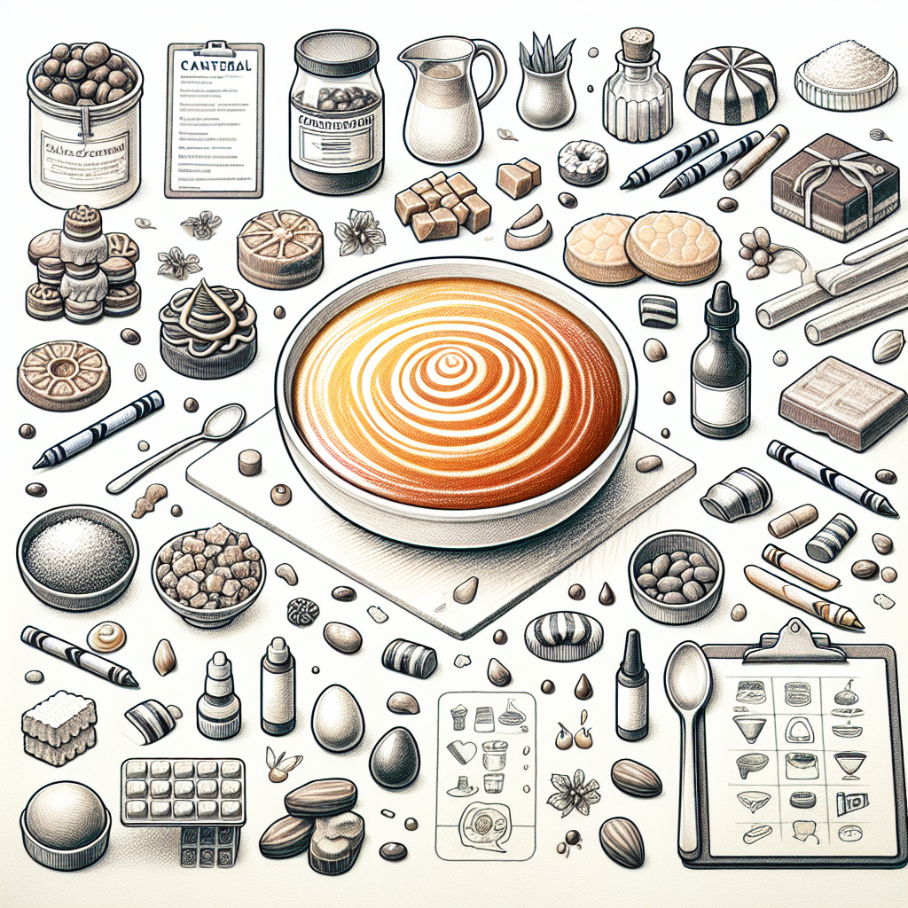 Pastelková ilustrace znázorňující téma: Recepty