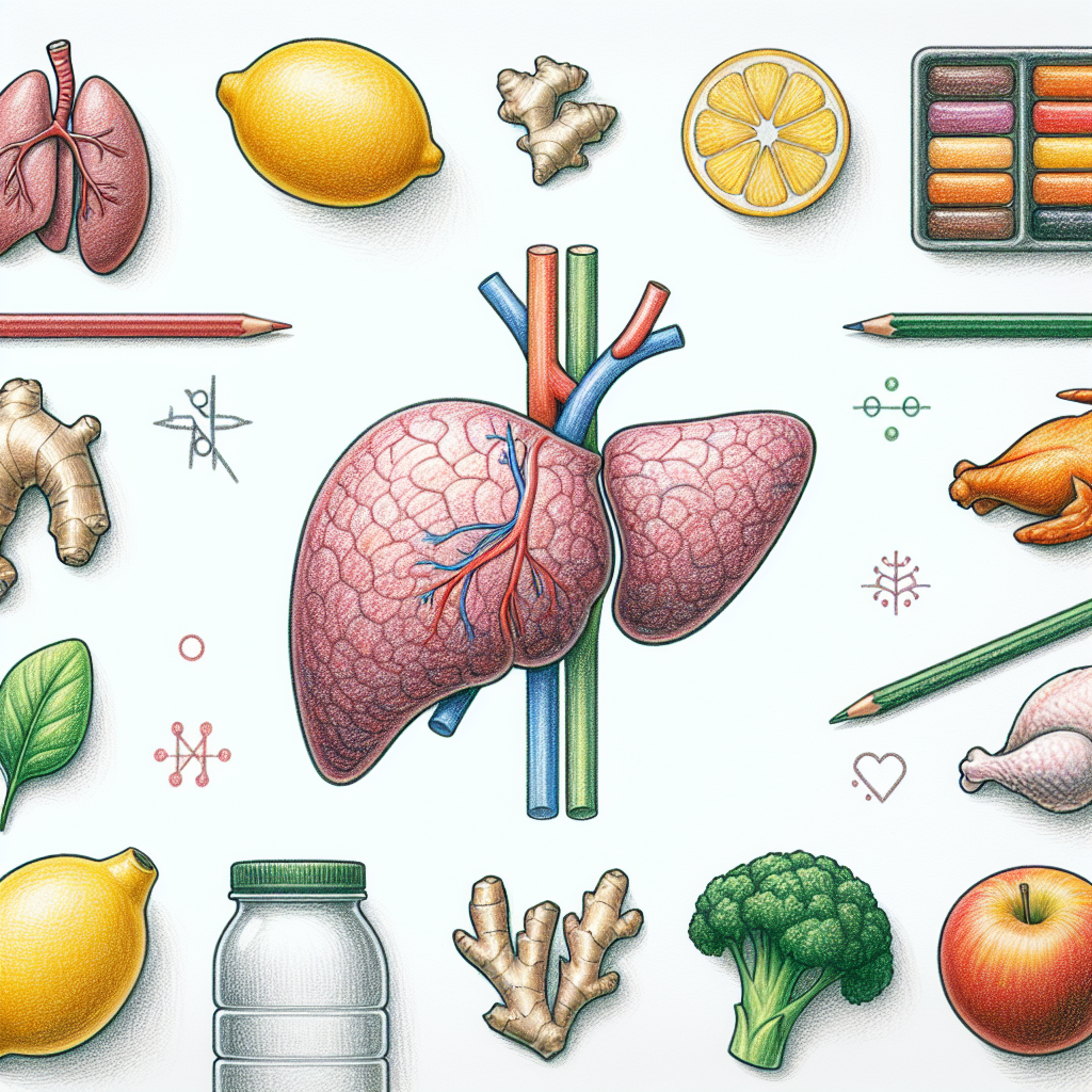 Pastelková ilustrace znázorňující téma: Zdraví a výživa