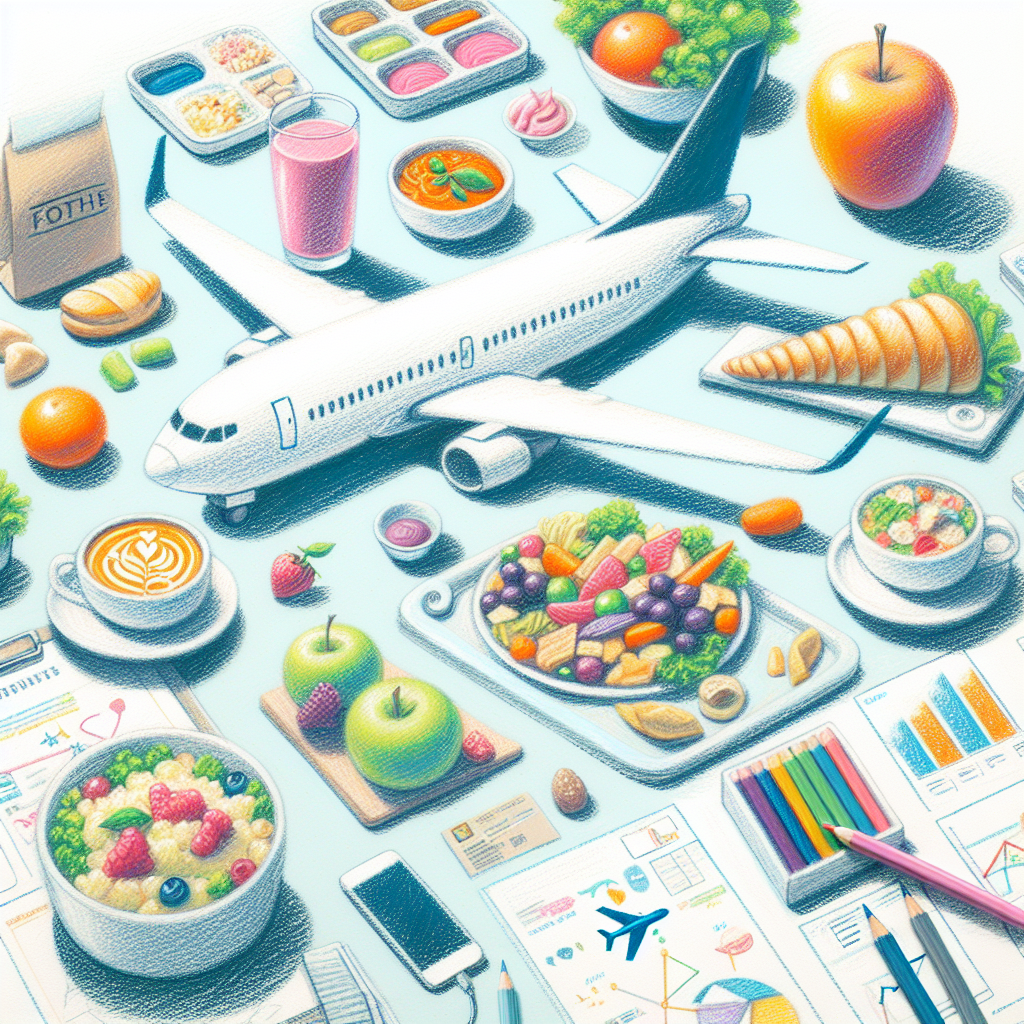 Pastelková ilustrace znázorňující téma: Letecká doprava