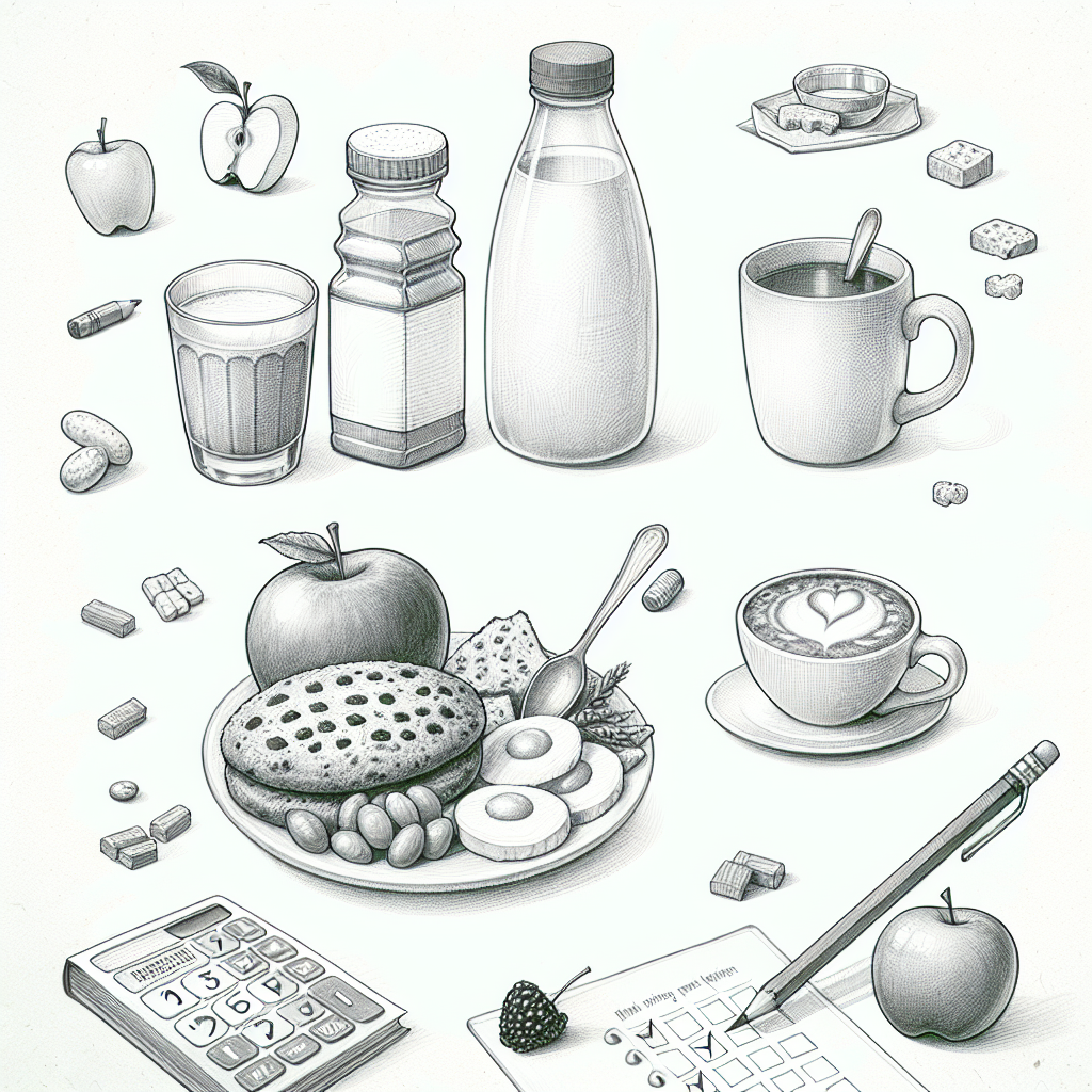 Pastelková ilustrace znázorňující téma: Stravování