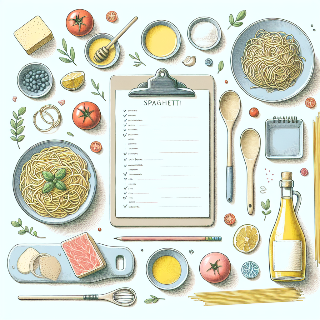 Pastelková ilustrace znázorňující téma: Recepty