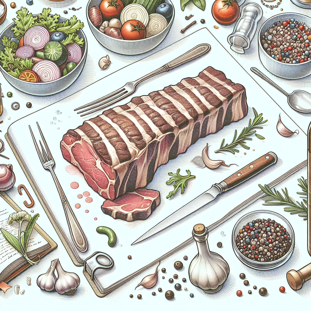 Pastelková ilustrace znázorňující téma: Recepty